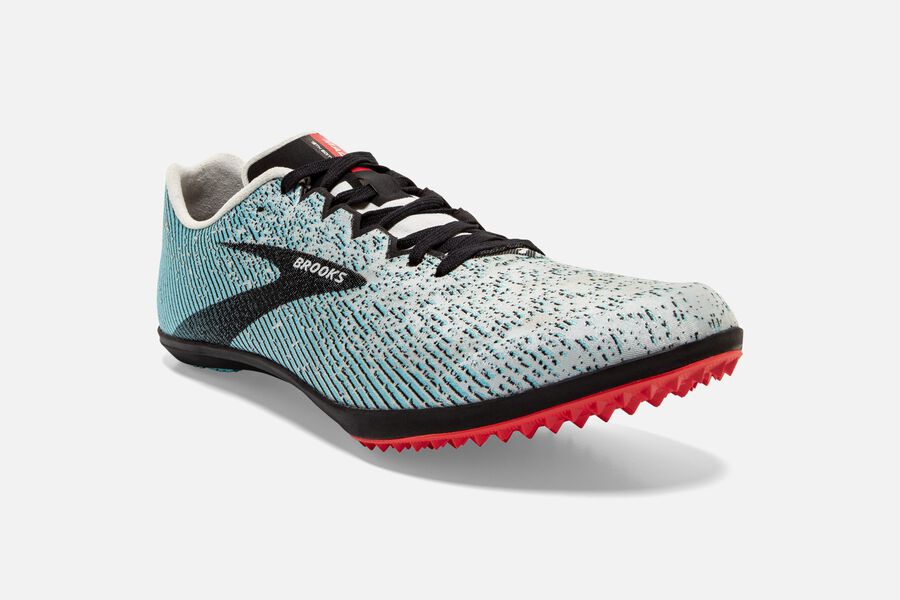 Brooks Mach 19 Spikeless Spikes Shoes Mens - Grey/Black - IGUYW-9052